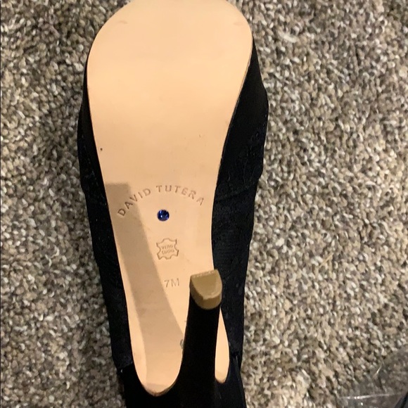 Brand new black sling back heels David tutera - Picture 3 of 8